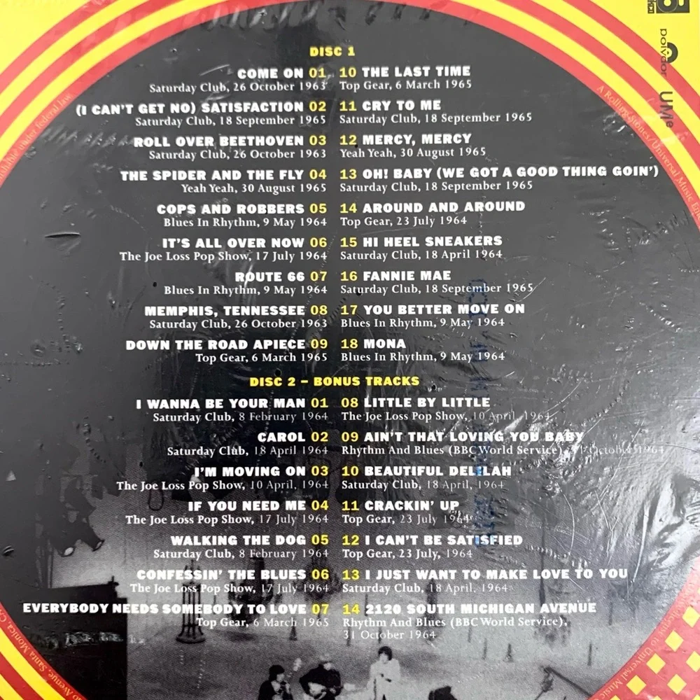 The Rolling Stones 'On Air' Deluxe 2-CD Set “Live From The BBC” Sealed NWT - Picture 3 of 7